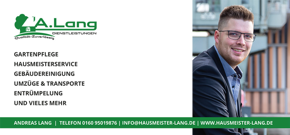 Lang Dienstleisteungen | Hausmeisterservice, Gartenpflege Würzburg